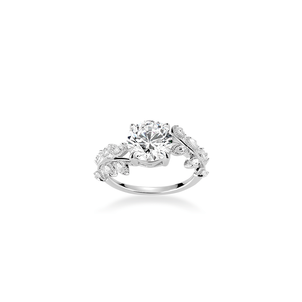 #10268- 月桂冠が勝利の指に輝くリング - ギリシャ神話に着想を得た、気高く華やかなリング(925シルバー)